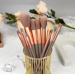 13 Piece Travel Brush Set