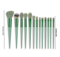 13 Piece Travel Brush Set